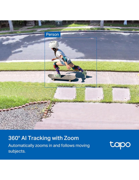 Cámara de Seguridad Tapo C560WS 4K 8MP con Pan/Tilt y IA Cámara de Seguridad Tapo C560WS 4K 8MP con Pan/Tilt y IA