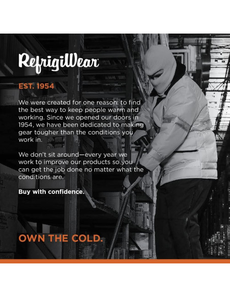 Máscara Balaclava RefrigiWear Acrílico 2 Capas Clima Frío Máscara Balaclava RefrigiWear Acrílico 2 Capas Clima Frío