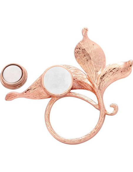 Clip Magnético Soporte para Gafas SENFAI Esmalte Blanco Clip Magnético Soporte para Gafas SENFAI Esmalte Blanco