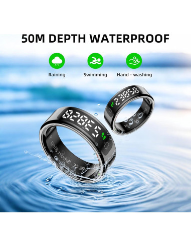 Anillo Inteligente Lewitools R11 para Fitness Impermeable 5ATM