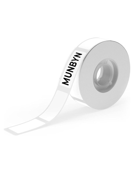 Cinta Térmica MUNBYN para Máquina de Etiquetas Bluetooth 15x30mm Cinta Térmica MUNBYN para Máquina de Etiquetas Bluetooth 15x30mm