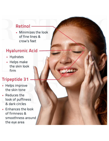 Crema para Ojos YEOUTH Retinol 15ml - Antiarrugas y Hidratante