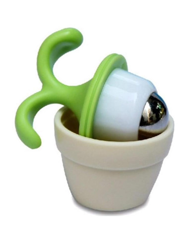 Masajeador de Mano Mini 16xi en Forma de Planta Verde 4.8cm