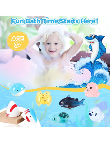 Bombas de Baño para Niños BubFroo - 6 Piezas con Juguetes