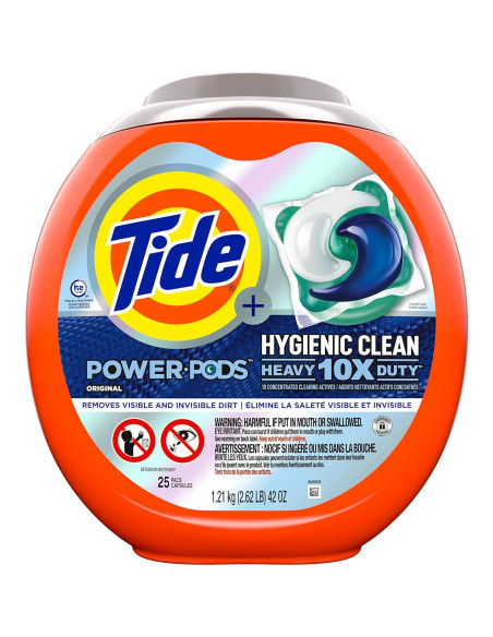 Detergente para Ropa Tide 10X Poder PODS Original 25 Unidades Detergente para Ropa Tide 10X Poder PODS Original 25 Unidades