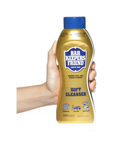 Paquete de Limpiadores Bar Keepers Friend 26oz y 21oz + 2 Toallas