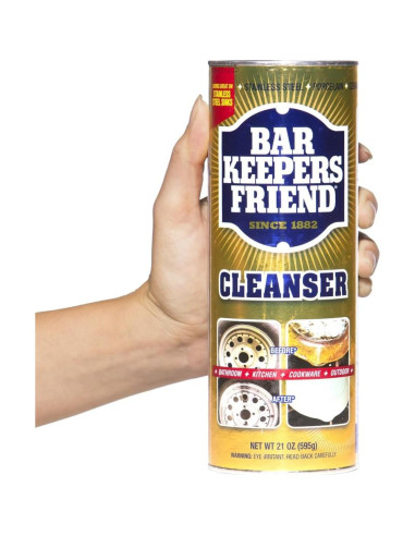 Paquete de Limpiadores Bar Keepers Friend 26oz y 21oz + 2 Toallas
