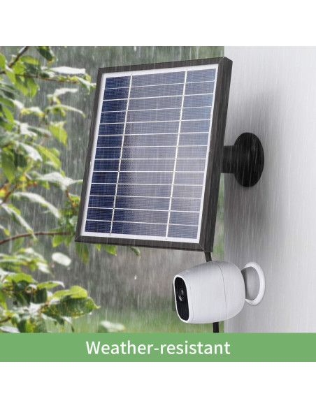 Panel Solar iTODOS para Cámaras Arlo Pro y Pro2 - 3 Paquete, 2600mAh Panel Solar iTODOS para Cámaras Arlo Pro y Pro2 - 3 Paquete, 2600mAh