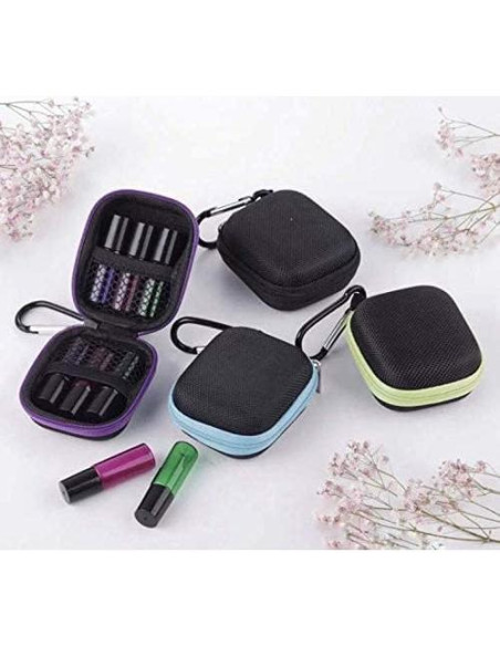 Juego de 3 estuches de llavero UPSTORE para aceites esenciales Juego de 3 estuches de llavero UPSTORE para aceites esenciales