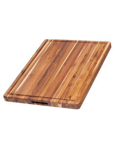 Tabla de Cortar Teakhaus Grande con Canal para Jugo - Madera de Teca