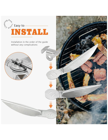 Kit de Limpieza One-Touch Weber 18.5" Plata - YAOAWE Kit de Limpieza One-Touch Weber 18.5" Plata - YAOAWE