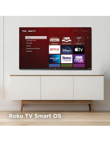 Televisor Inteligente TCL 40" LED 1080p Roku TV 2023 Negro