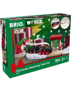 Tren de Vapor Navideño BRIO World 27 Piezas para Niños 3+ 2