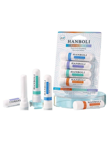 Varilla de Inhalador Nasal LEESENEVO - 4 Sabores Naturales
