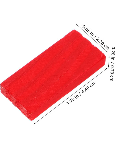 Dominó de Madera Colorido VICASKY - Juego Educativo para Todas las Edades Dominó de Madera Colorido VICASKY - Juego Educativo para Todas las Edades