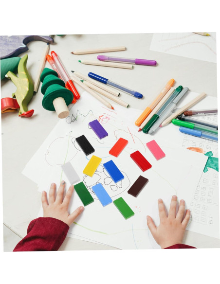 Dominó de Madera Colorido VICASKY - Juego Educativo para Todas las Edades Dominó de Madera Colorido VICASKY - Juego Educativo para Todas las Edades