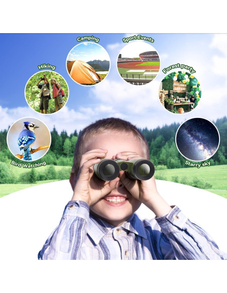 Binoculares para Niños ASONA 24 Pcs Coloridos para Exploración Binoculares para Niños ASONA 24 Pcs Coloridos para Exploración