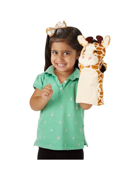 Títeres de Mano Melissa & Doug Amigos del Zoológico - 4 Piezas Títeres de Mano Melissa & Doug Amigos del Zoológico - 4 Piezas