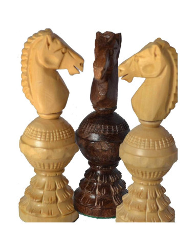 Juego de Ajedrez de Madera Chessbazar 32 Piezas 12.7 cm