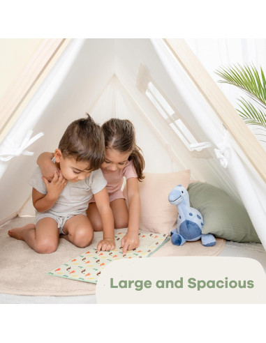 Escalera Multiusos para Niños Comfy Cubs con Carpa de Juego