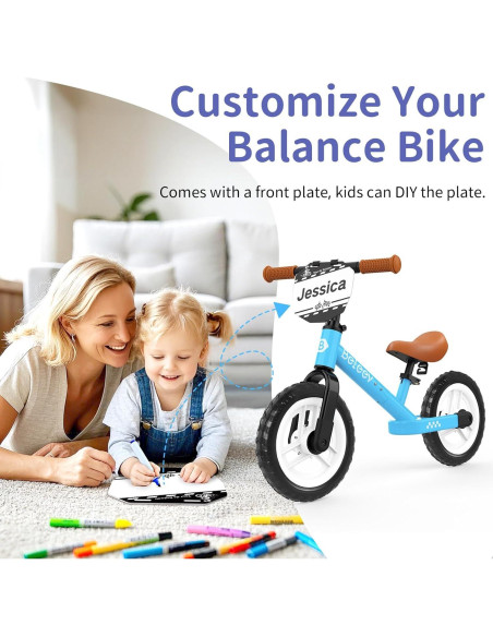 Bicicleta de Equilibrio BELEEV C3 para Niños 2-6 Años 12" Bicicleta de Equilibrio BELEEV C3 para Niños 2-6 Años 12"
