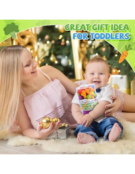 Juego de Emparejamiento de Verduras TSYAN - Juguete Educativo 3+ Juego de Emparejamiento de Verduras TSYAN - Juguete Educativo 3+