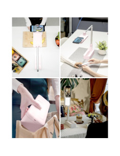Soporte para Teléfono SupeDesk SD-PST001 con Luz LED 360 2