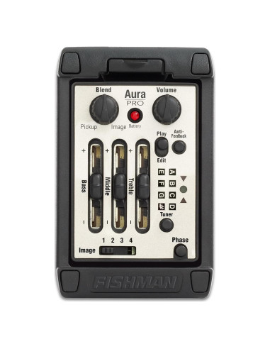 Preamplificador Fishman Aura Pro Formato Estrecho para Guitarra