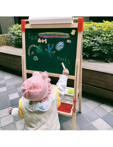 Conjunto de Accesorios de Arte SUNFATT para Caballete Infantil