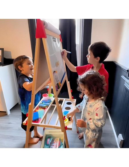 Conjunto de Accesorios de Arte SUNFATT para Caballete Infantil Conjunto de Accesorios de Arte SUNFATT para Caballete Infantil