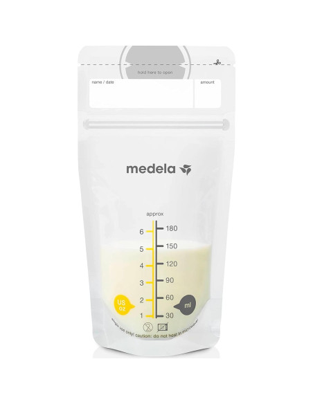 Botellas de Almacenamiento de Leche Materna Medela 150ml - Paquete de 3 Botellas de Almacenamiento de Leche Materna Medela 150ml - Paquete de 3