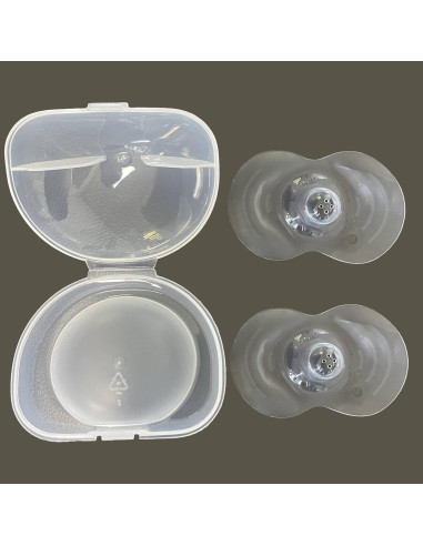 Pezoneras para Lactancia Feblia - Silicona 16mm, Libre de BPA