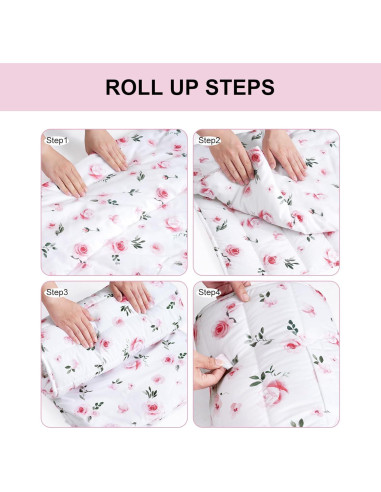 Estera para Siesta David's Kids Floral 127x51cm con Almohada