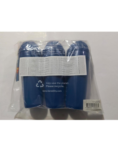 Botellas para Bebés Herobility Doble Anti-Cólico 340ml - Paquete de 3