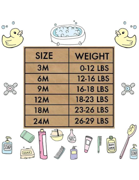 Juego de Toallas de Baño con Capucha Baby Essentials 6 Piezas Juego de Toallas de Baño con Capucha Baby Essentials 6 Piezas