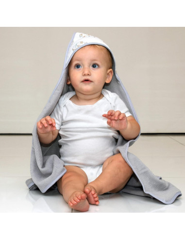 Juego de Toallas de Baño con Capucha Baby Essentials 6 Piezas