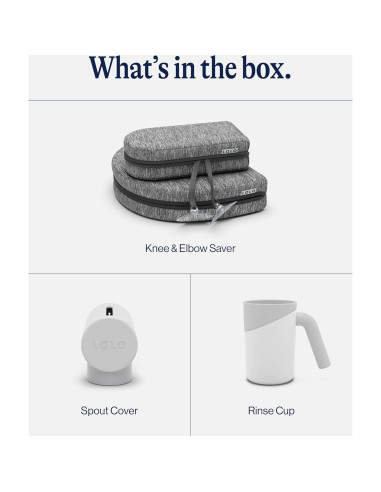 Kit Esenciales para Baño Bebé Lalo - 4 Piezas Coco