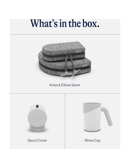Kit Esenciales para Baño Bebé Lalo - 4 Piezas Coco Kit Esenciales para Baño Bebé Lalo - 4 Piezas Coco