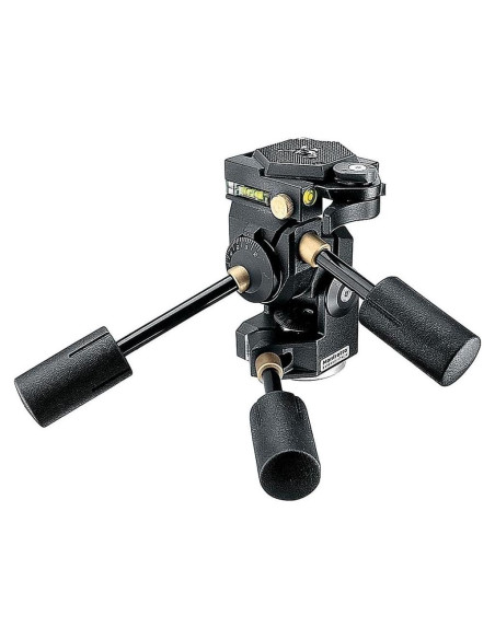 Cabezal de trípode Manfrotto 229 3D Super Pro 12kg liberación rápida Cabezal de trípode Manfrotto 229 3D Super Pro 12kg liberación rápida
