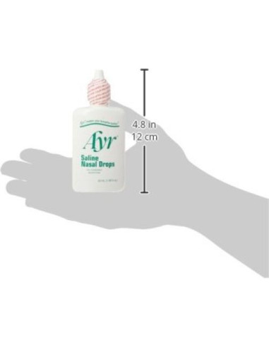 Gotas Nasales Salinas AYR 50ml - Alivio Alergias y Resfriados