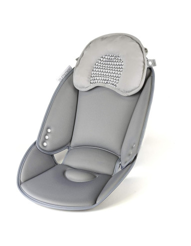 Soporte Acogedor para Baño de Bebés Verano Gris - Espuma Ajustable