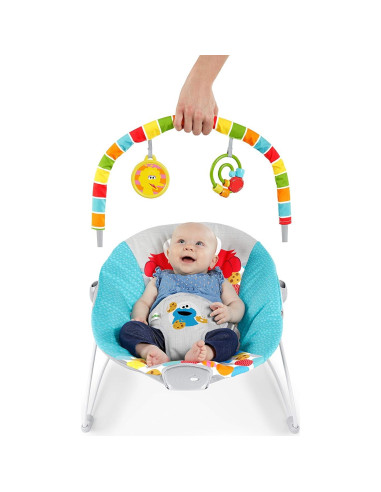 Asiento Vibrante para Bebés Bright Starts Elmo 0-6 Meses 9 kg