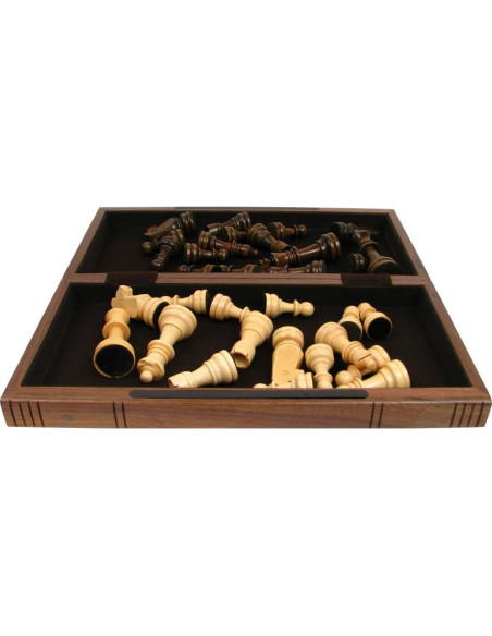 Juego de Ajedrez de Madera Plegable 30.48 cm - Trademark Games Juego de Ajedrez de Madera Plegable 30.48 cm - Trademark Games