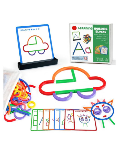 Juguetes STEM BaoStarUS Bloques de Construcción 160PCS Educativos