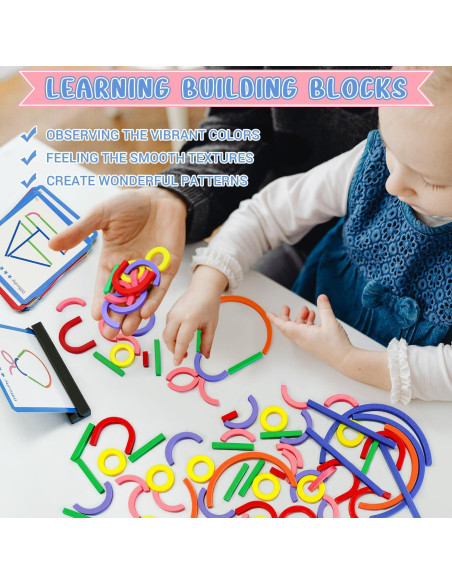 Juguetes STEM BaoStarUS Bloques de Construcción 160PCS Educativos Juguetes STEM BaoStarUS Bloques de Construcción 160PCS Educativos