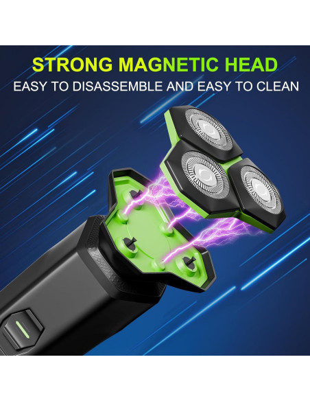Afeitadora eléctrica MAXWISDOM TXD001 3D portátil carga tipo C Afeitadora eléctrica MAXWISDOM TXD001 3D portátil carga tipo C