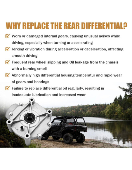 Diferencial Trasero QuenPenge 705502517 Compatible Can Am Diferencial Trasero QuenPenge 705502517 Compatible Can Am