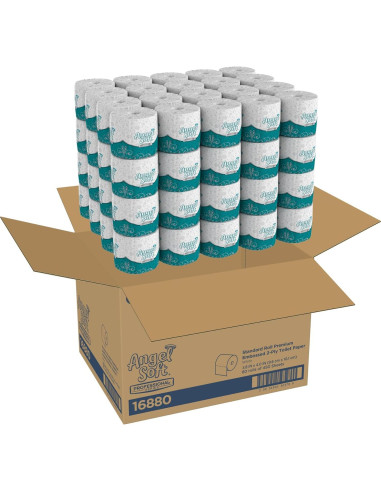 Papel Higiénico Angel Soft Georgia-Pacific 80 Rollos 450 Hojas