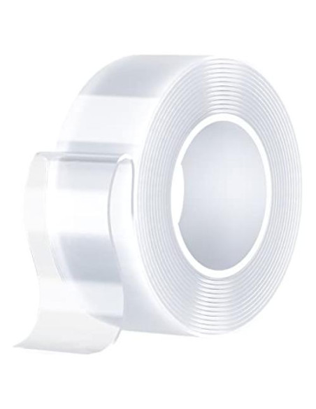 Cinta Doble Cara Alta Resistencia Sankemu 3 m x 2.99 cm Transparente Cinta Doble Cara Alta Resistencia Sankemu 3 m x 2.99 cm Transparente