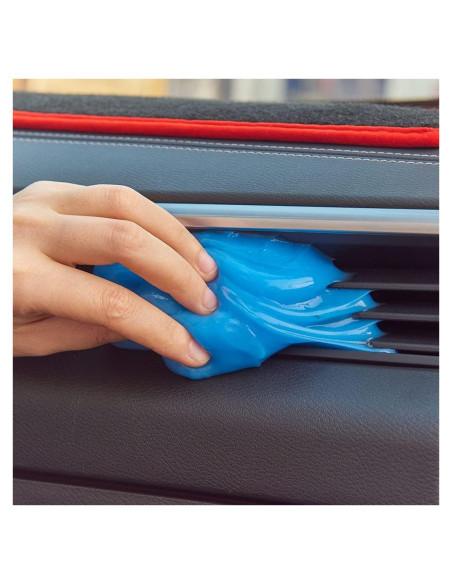 Gel de limpieza HAUSSIMPLE para automóviles y gadgets - 4 unidades Gel de limpieza HAUSSIMPLE para automóviles y gadgets - 4 unidades